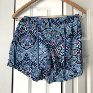 Tinted high waist shorts